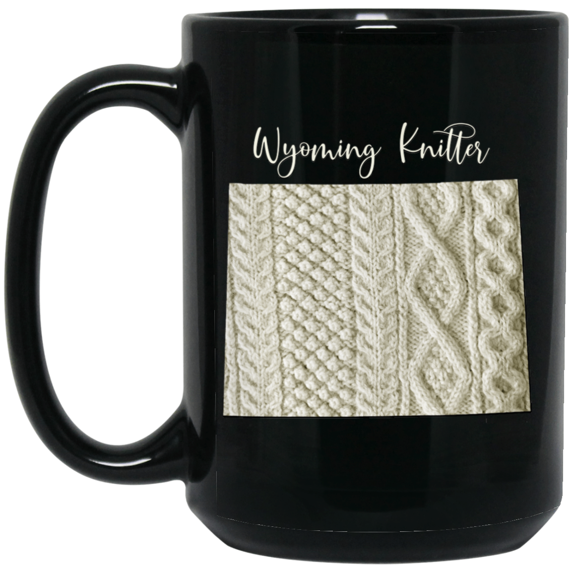 Wyoming Knitter Mugs