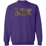 Washington Crochet Crewneck Pullover Sweatshirt