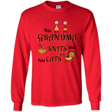Grandma-Knit-Cats LS Ultra Cotton T-Shirt
