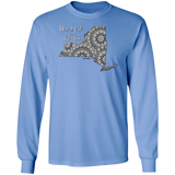 New York Crocheter LS Ultra Cotton T-Shirt