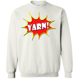 Yarn! Comic Starburst Crewneck Pullover Sweatshirt