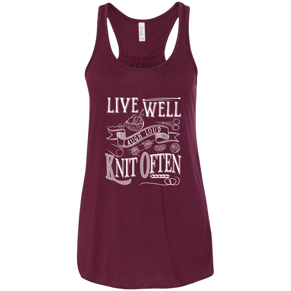 Knit Often Flowy Racerback Tank