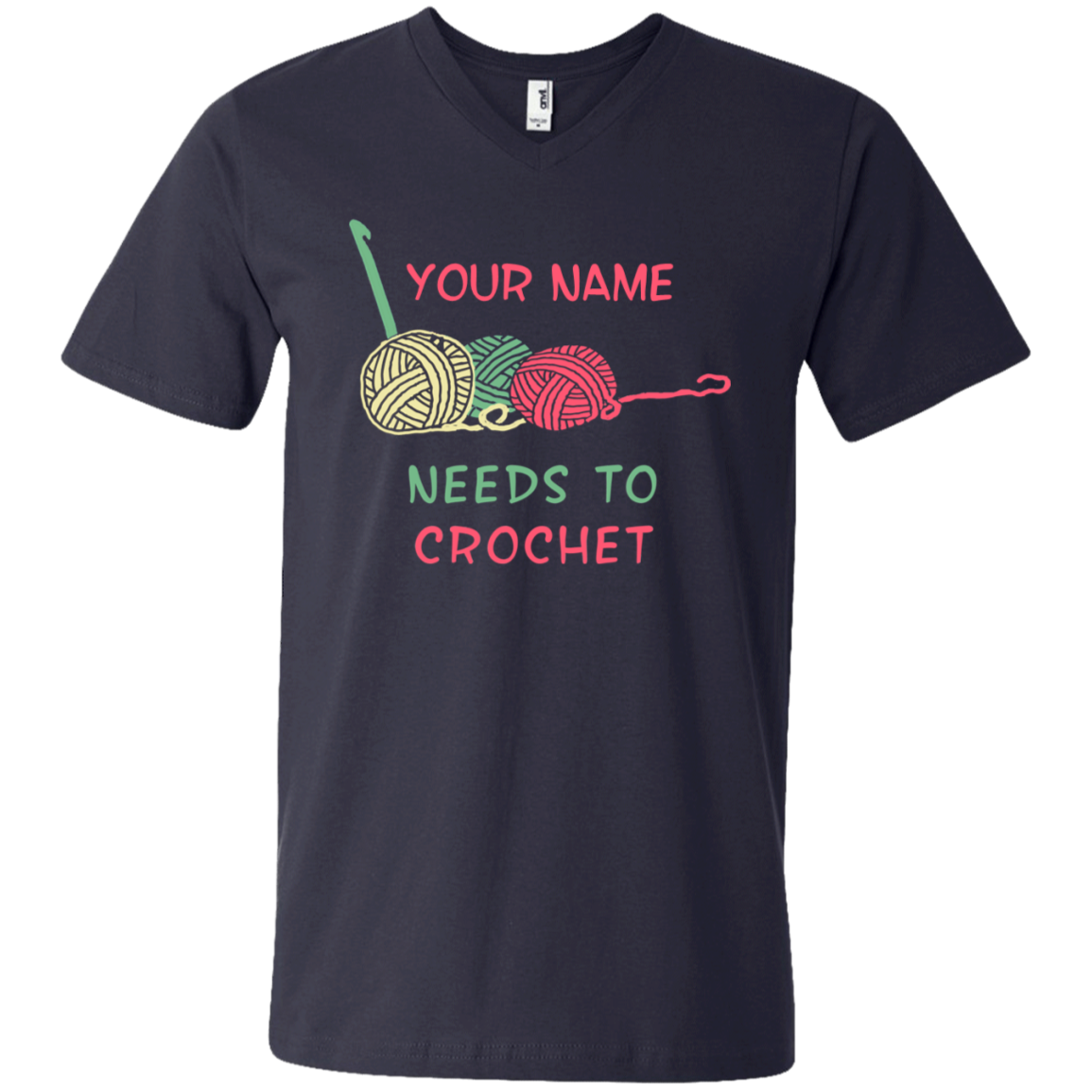 Needs to Crochet - Personalized Unisex T-Shirts