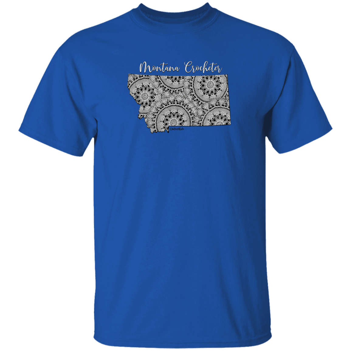 Montana Crocheter Cotton T-Shirt