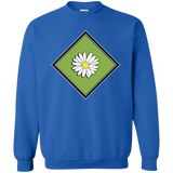 Daisy Field Crewneck Pullover Sweatshirt