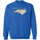 North Carolina Knitter Crewneck Pullover Sweatshirt