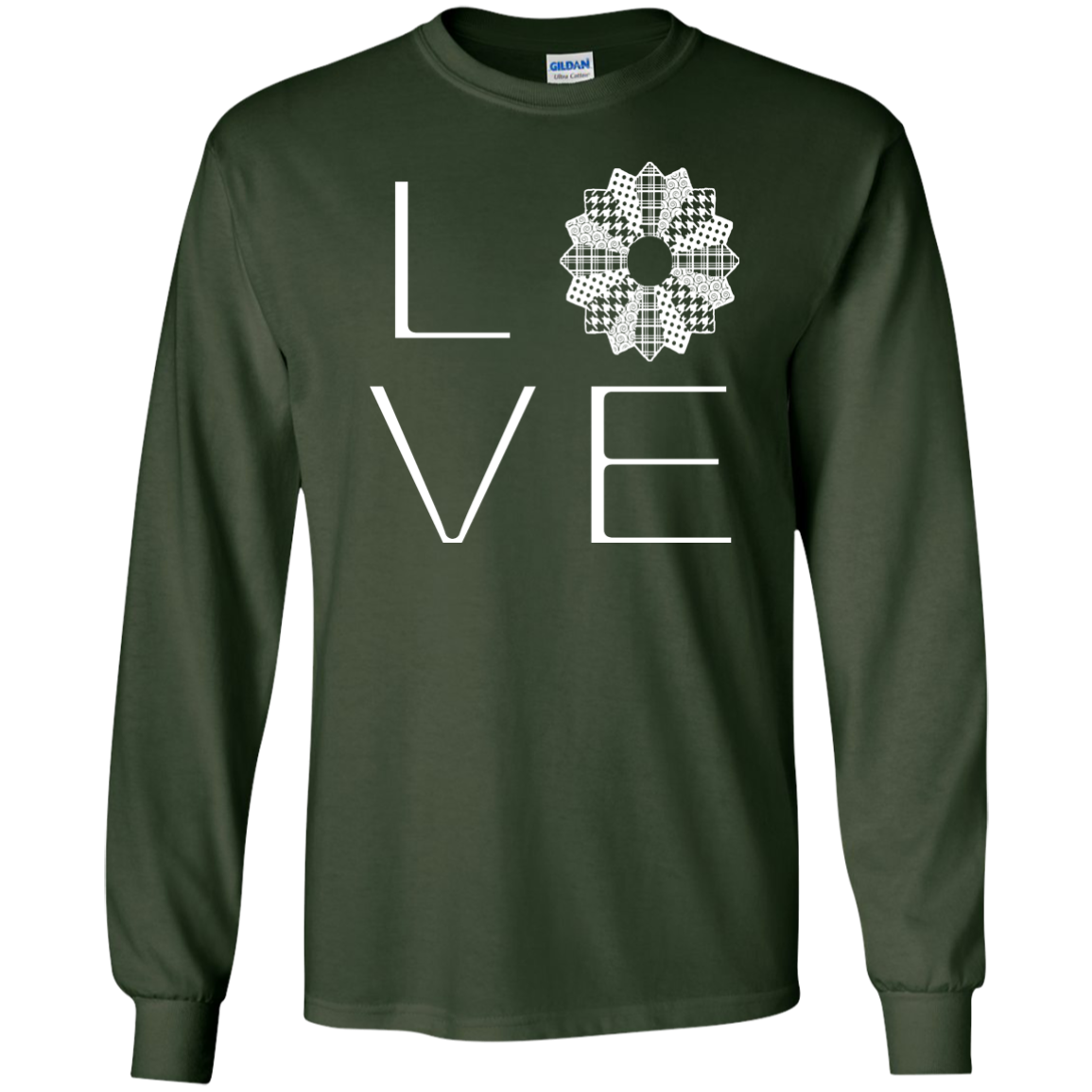 LOVE Quilting LS Ultra Cotton T-shirt - Crafter4Life - 5