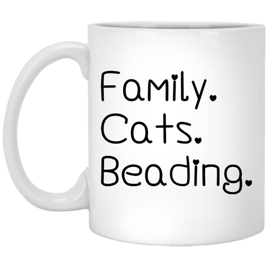 Family-Cats-Beading Mugs