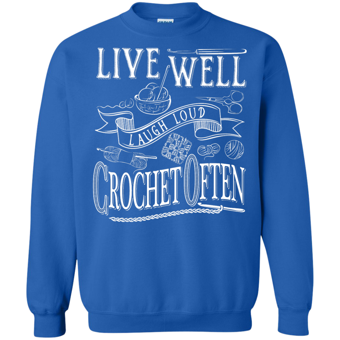 Crochet Often Crewneck Sweatshirts - Crafter4Life - 5