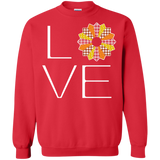 LOVE Quilting (Fall Colors) Crewneck Sweatshirts - Crafter4Life - 5