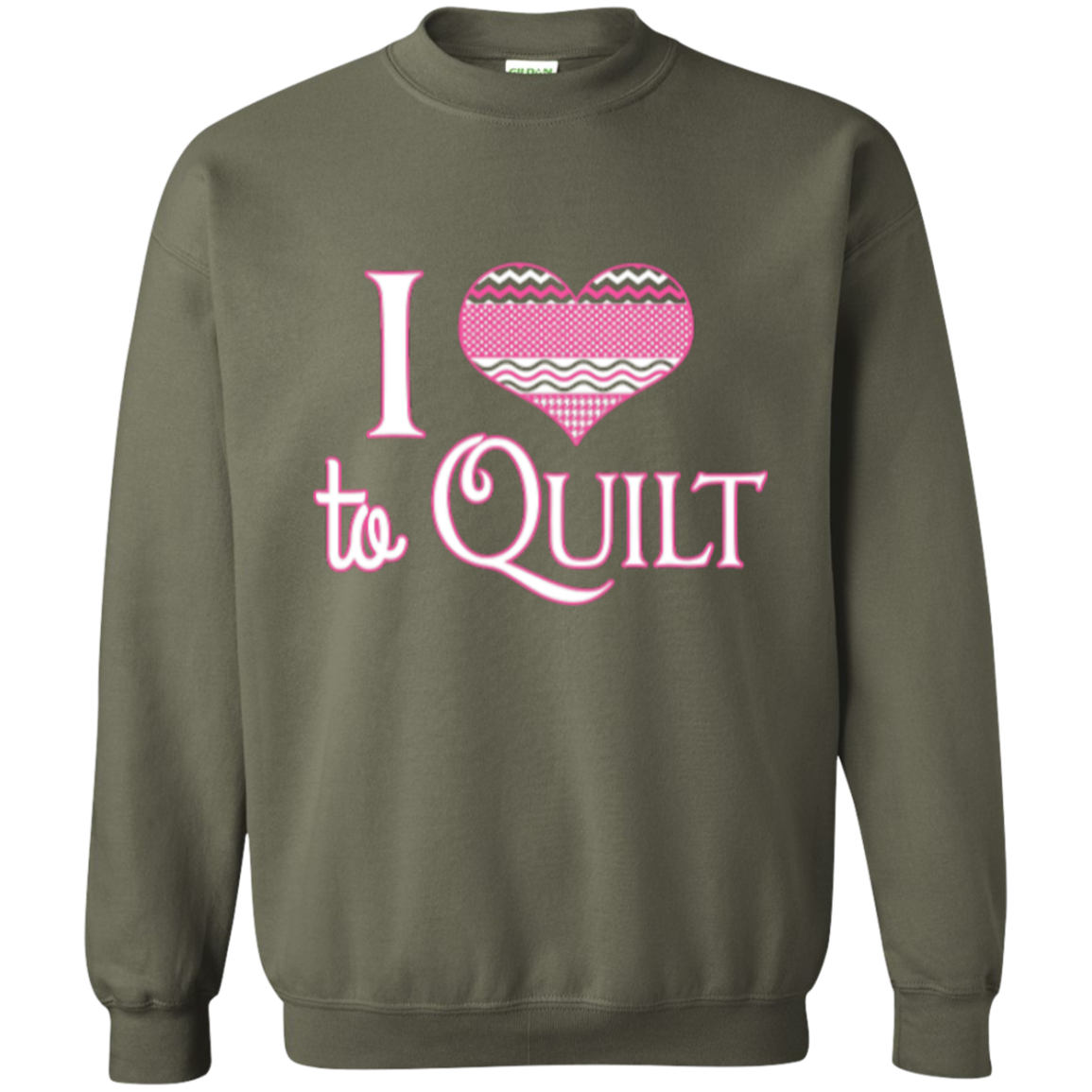 I Heart to Quilt Crewneck Sweatshirts - Crafter4Life - 8