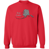 Alaska Crocheter Crewneck Pullover Sweatshirt