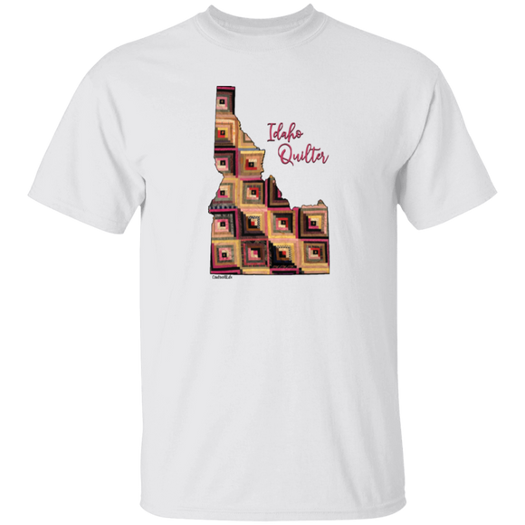 Idaho Quilter T-Shirt, Gift for Quilting Friends and Family