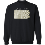 Pennsylvania Knitter Crewneck Pullover Sweatshirt