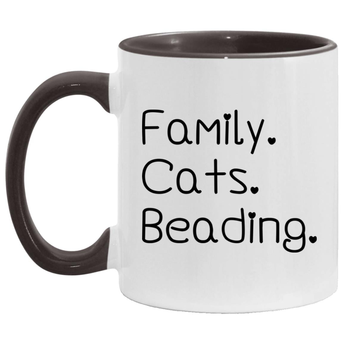 Family-Cats-Beading Mugs