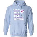 All I Need is Wine-Love-Knitting Pullover Hoodies - Crafter4Life - 10