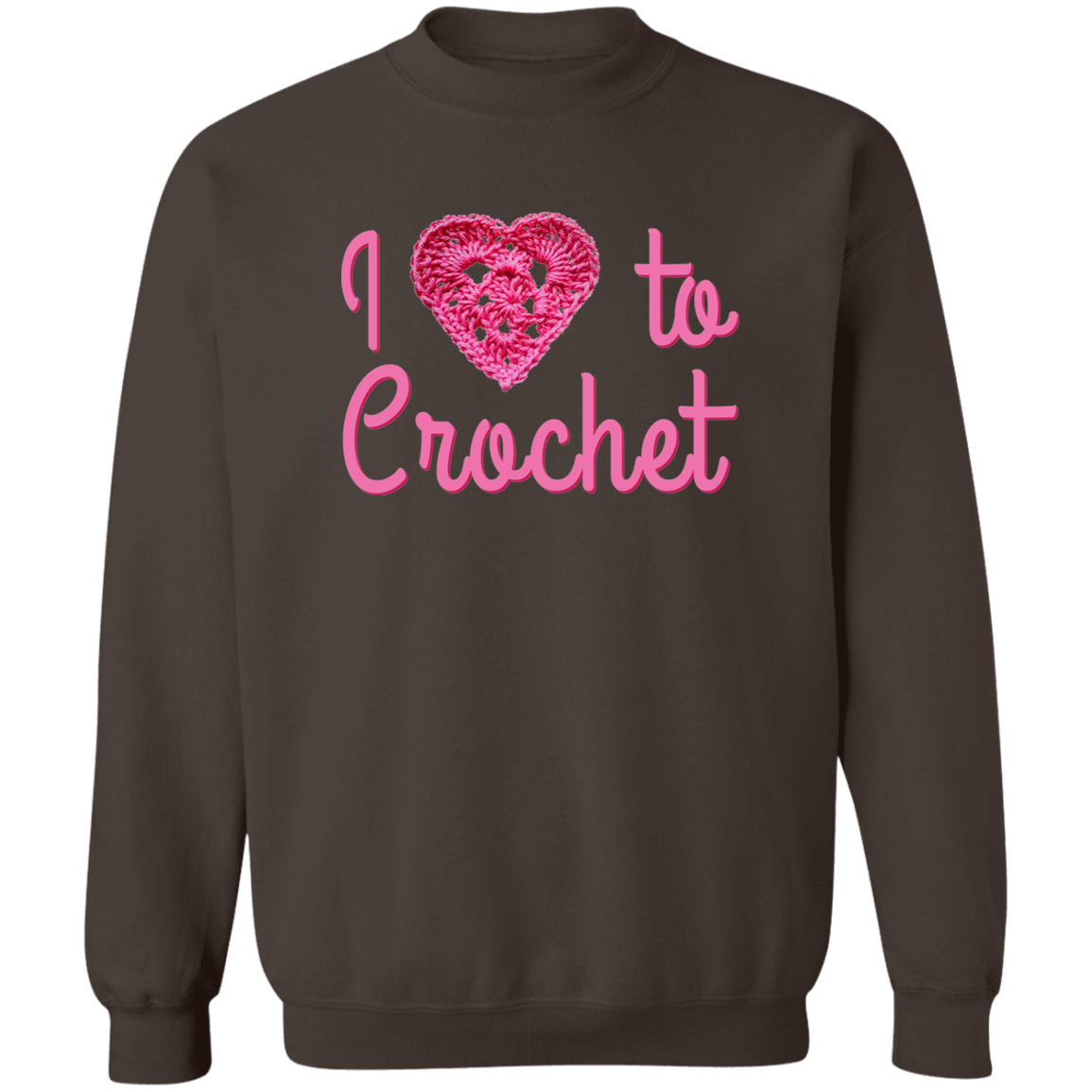 I Heart to Crochet Sweatshirt