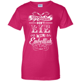 Scrapbookers Don't Lie Ladies Custom 100% Cotton T-Shirt - Crafter4Life - 6