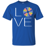 LOVE Quilting (Primary Colors) Custom Ultra Cotton T-Shirt - Crafter4Life - 10