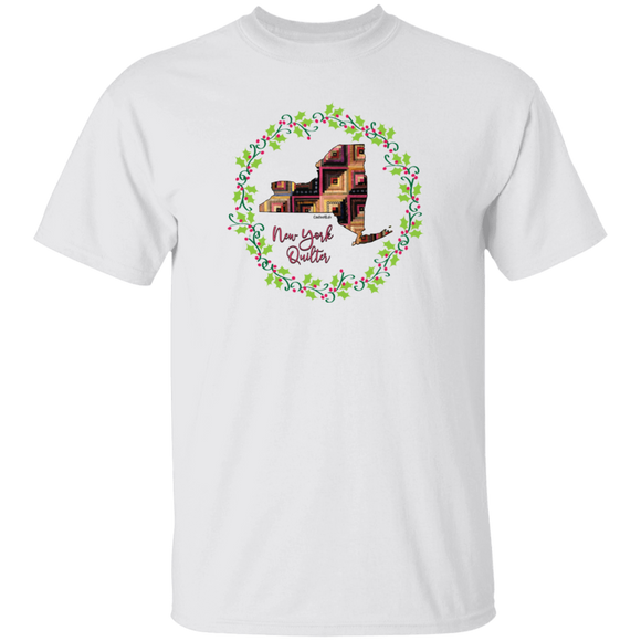 New York Quilter Christmas T-Shirt