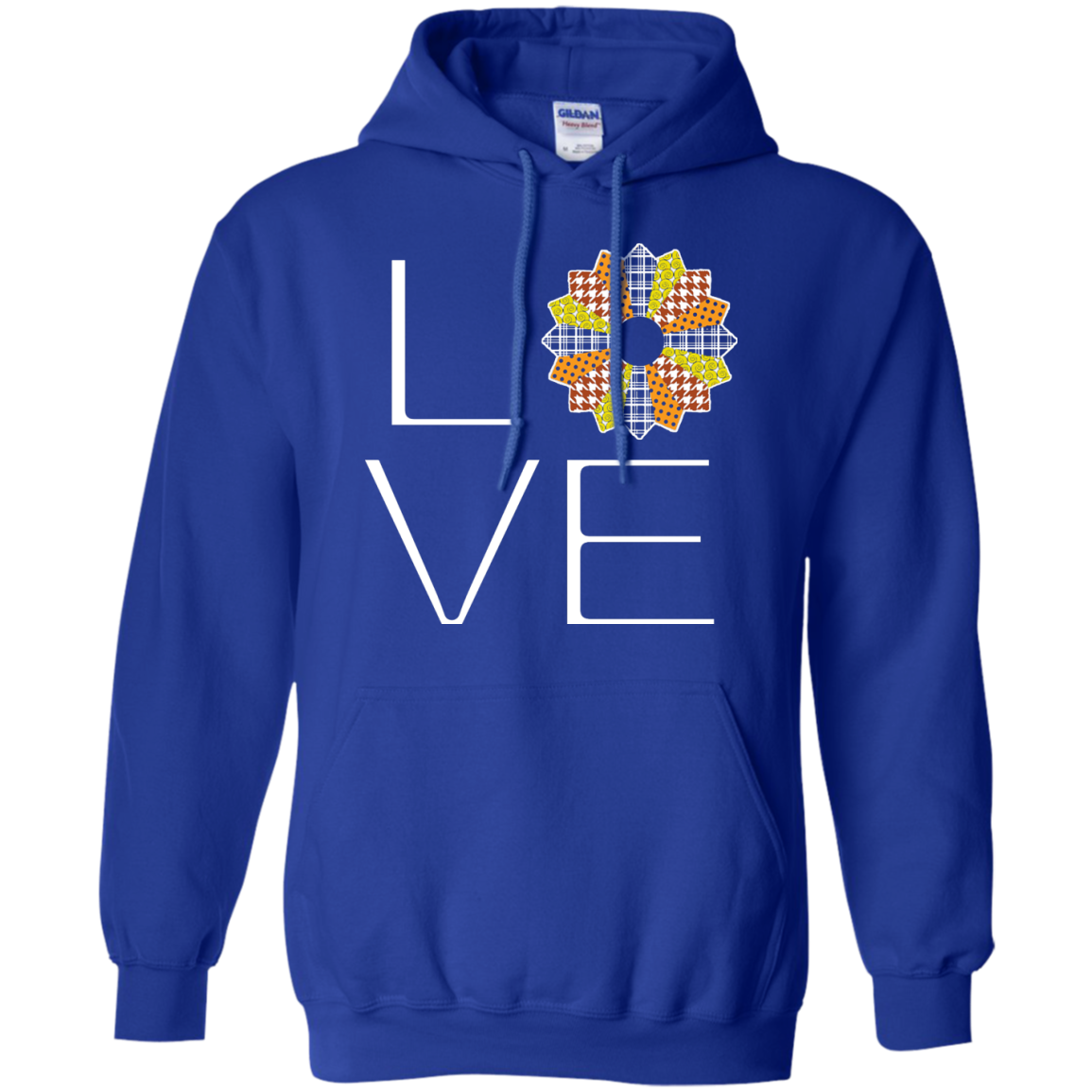 LOVE Quilting (Fall Colors) Pullover Hoodies - Crafter4Life - 6