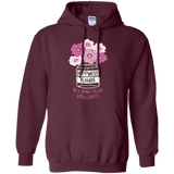 Happiness Blooms with Crafts Pullover Hoodie 8 oz - Crafter4Life - 6
