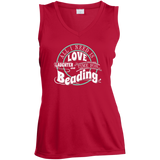 Time for Beading Ladies Sleeveless V-Neck - Crafter4Life - 5