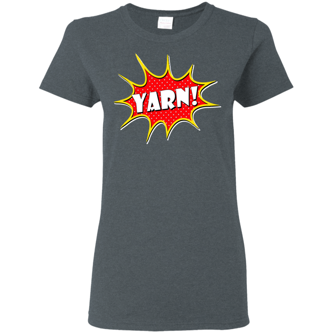 Yarn! Comic Starburst Ladies T-Shirt