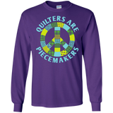 Quilters are Piecemakers Long Sleeve Ultra Cotton T-Shirt - Crafter4Life - 11
