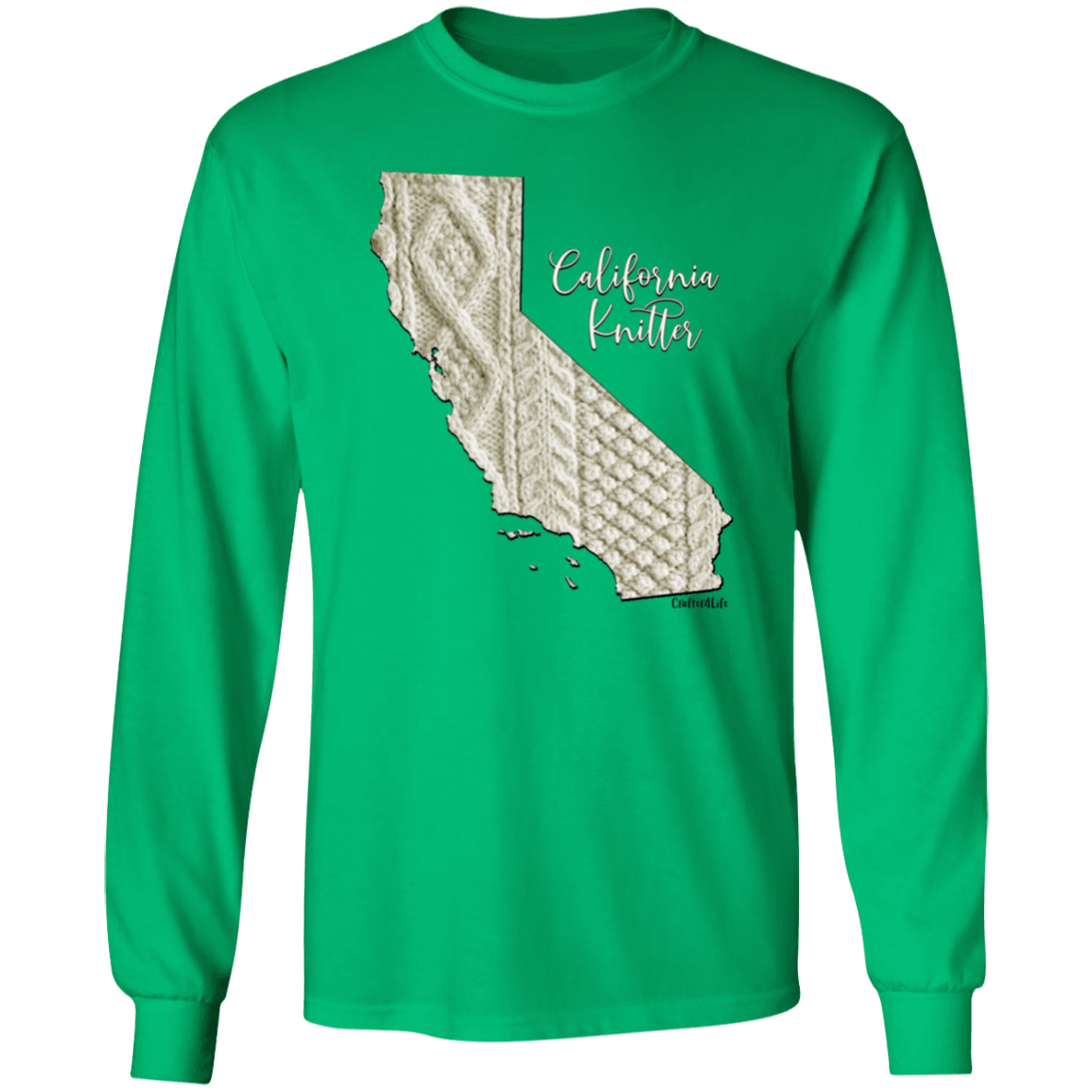 California Knitter LS Ultra Cotton T-Shirt