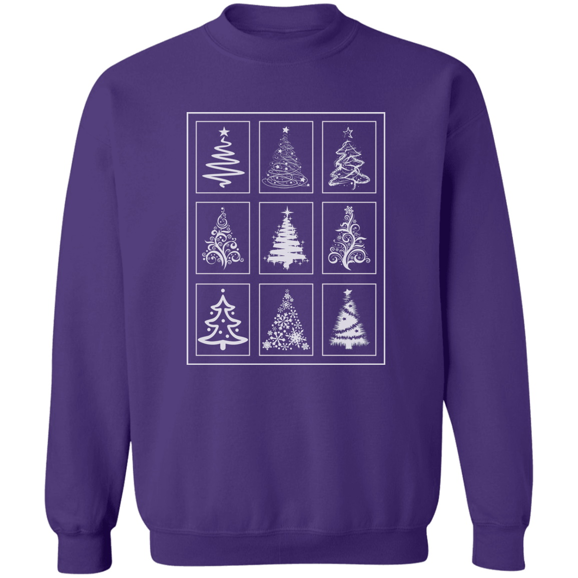 Christmas Tree Quilt Sweatshirt