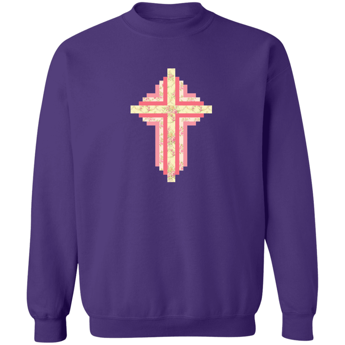 Patchwork Cross Sweatshirt