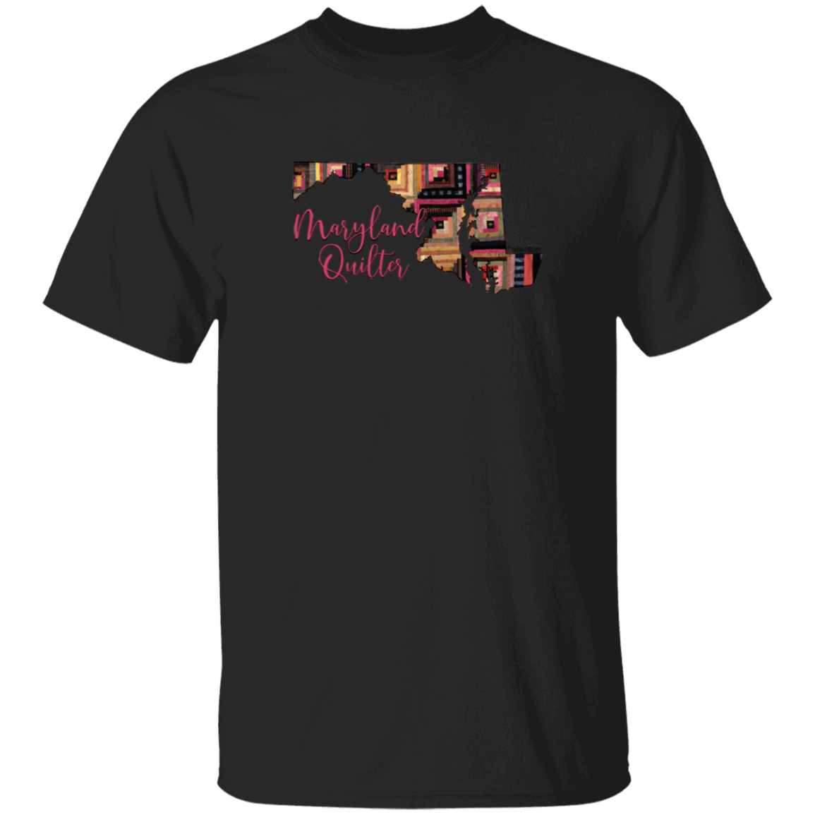 Maryland Quilter T-Shirt, Gift for Quilting Friends and Family