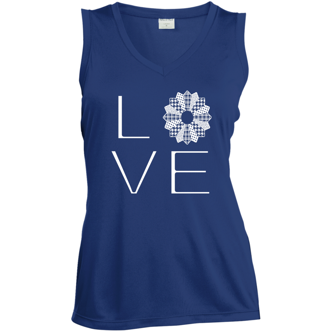 LOVE Quilting Ladies Sleeveless V-Neck - Crafter4Life - 5