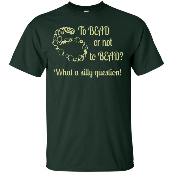 To Bead or Not to Bead Men's and Unisex T-Shirts - Crafter4Life - 1