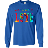 All You Knit is Love LS Ultra Cotton T-Shirt