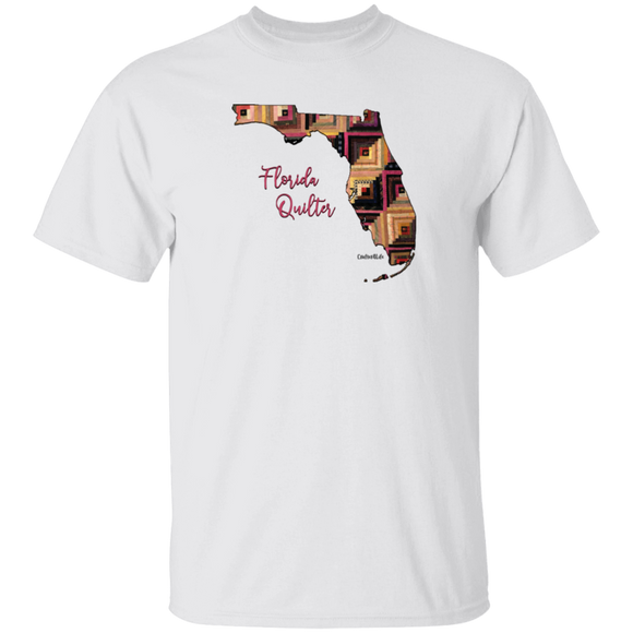 Florida Quilter T-Shirt, Gift for Quilting Friends and Family