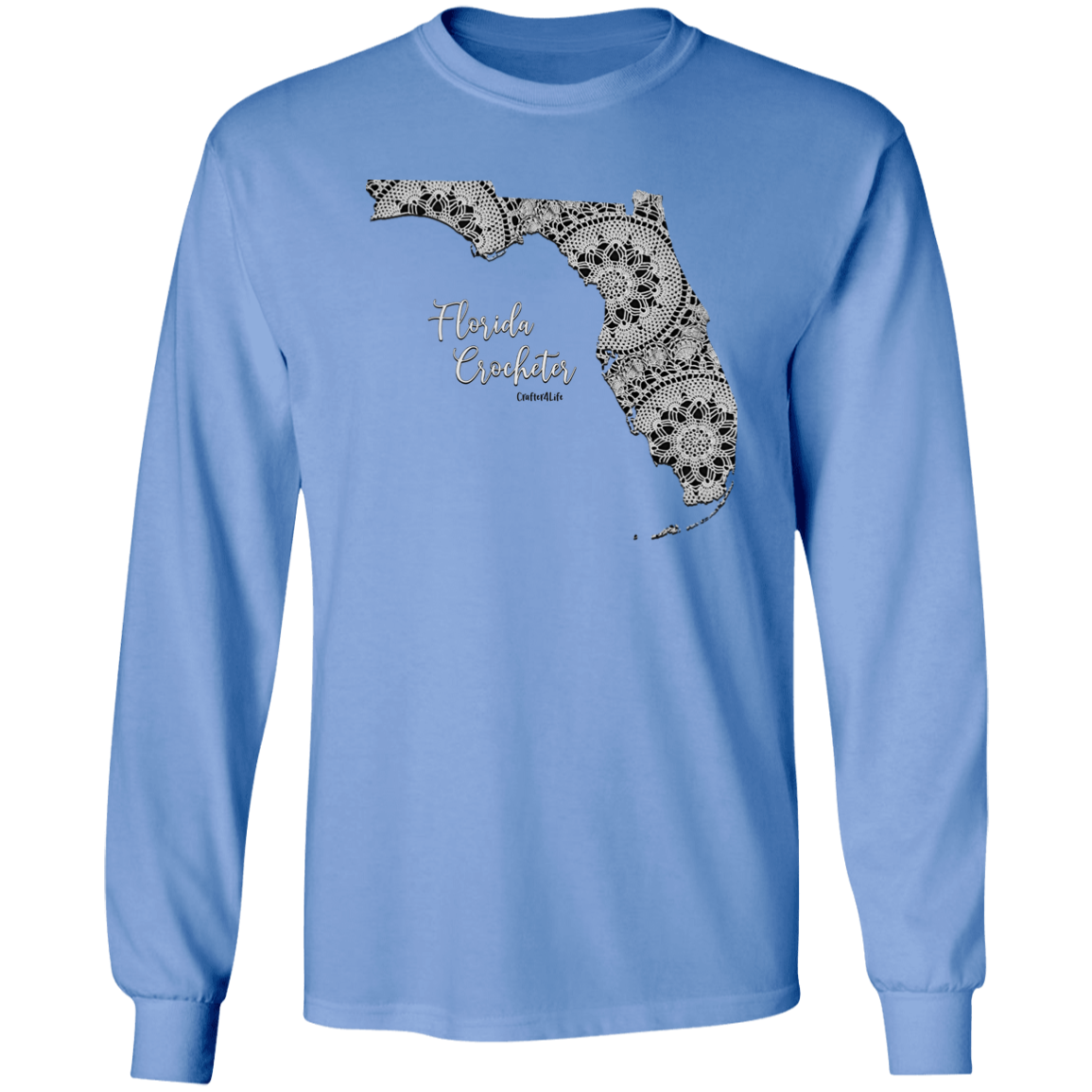 Florida Crocheter LS Ultra Cotton T-Shirt