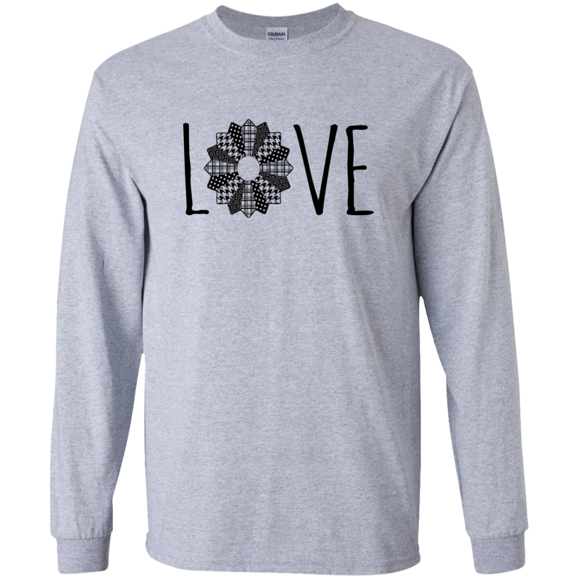 Love Quilt LS Ultra Cotton T-Shirt