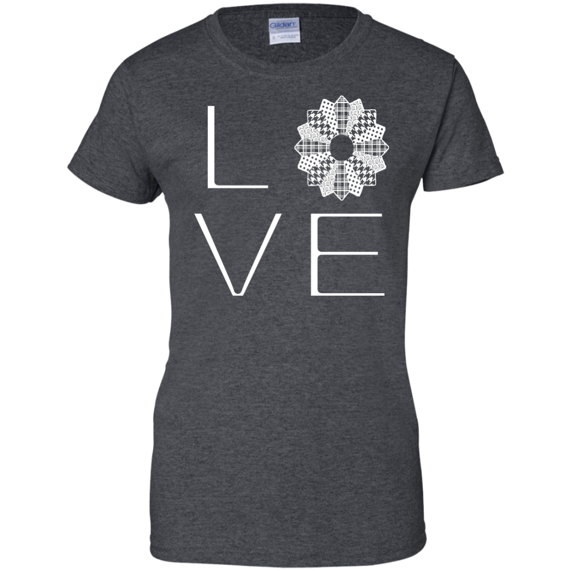 LOVE Quilting Ladies Custom 100% Cotton T-Shirt - Crafter4Life - 5