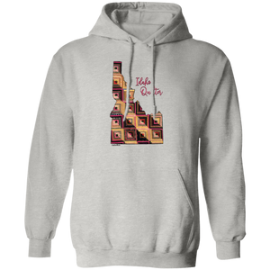 Idaho Quilter Pullover Hoodie, Gift for Quilting Friends and Family