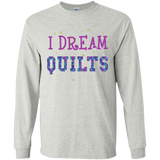 I Dream Quilts Long Sleeve Ultra Cotton T-Shirt - Crafter4Life - 3
