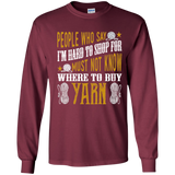 Where to Buy Yarn LS Ultra Cotton T-Shirt