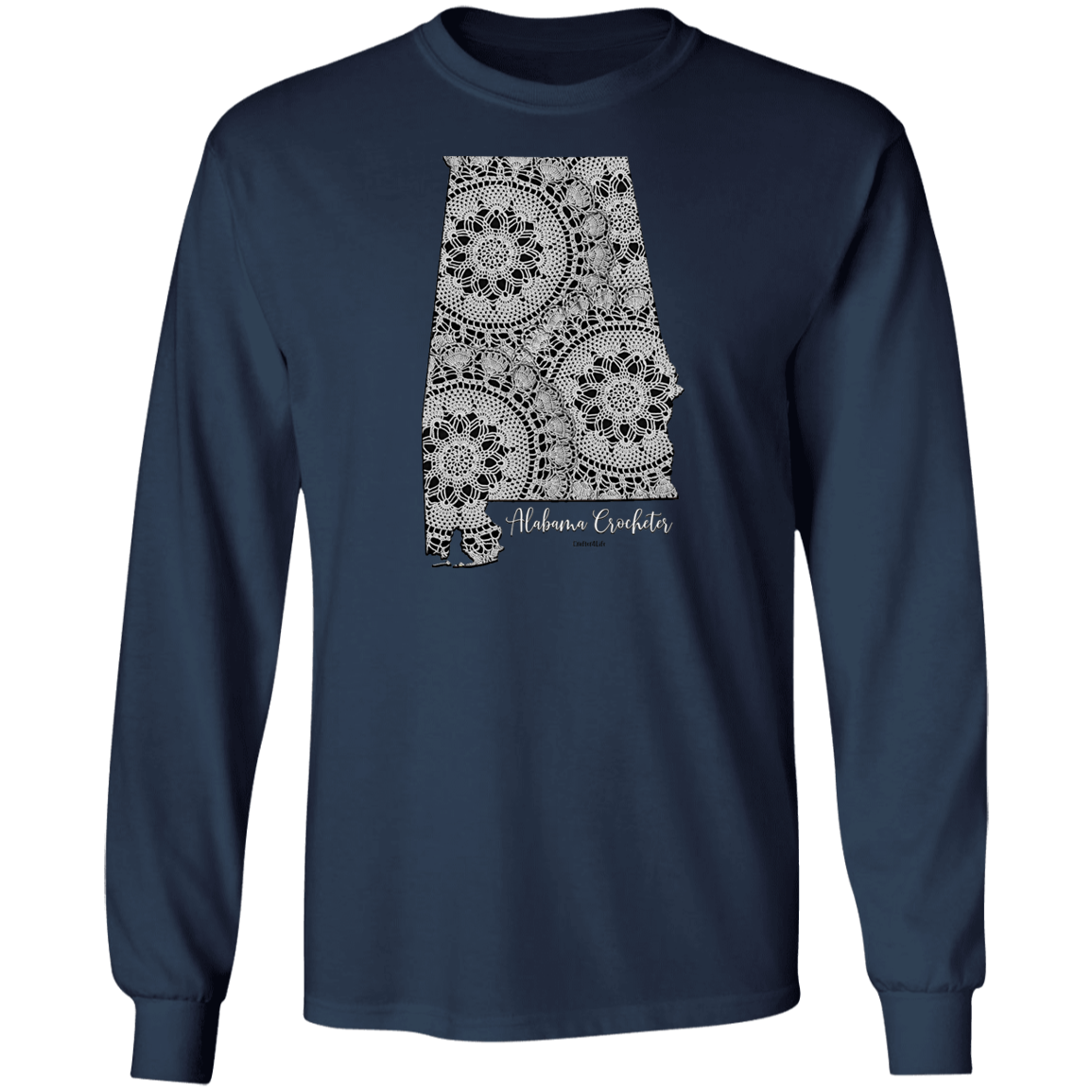 Alabama Crocheter LS Ultra Cotton T-Shirt