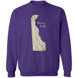 Delaware Knitter Crewneck Pullover Sweatshirt