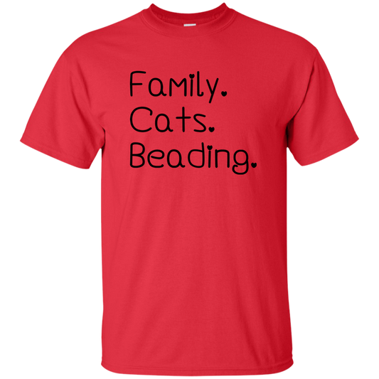 Family-Cats-Beading Ultra Cotton T-Shirt