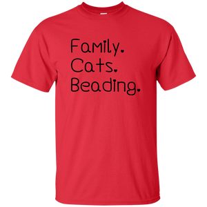 Family-Cats-Beading Ultra Cotton T-Shirt