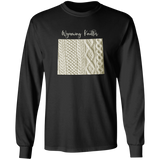 Wyoming Knitter LS Ultra Cotton T-Shirt