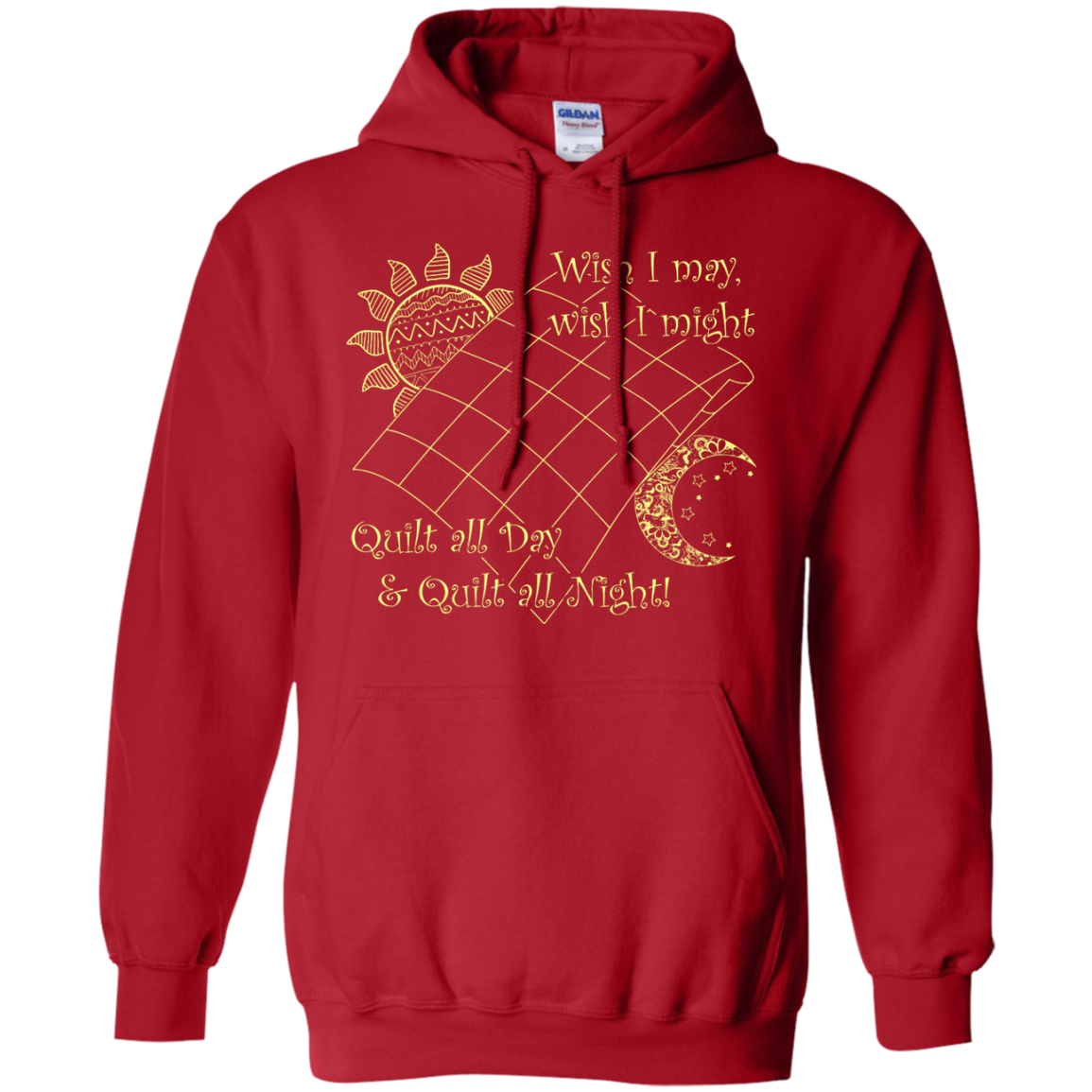 Wish I May Quilt Pullover Hoodies - Crafter4Life - 10