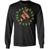 Maine Quilter Christmas LS Ultra Cotton T-Shirt